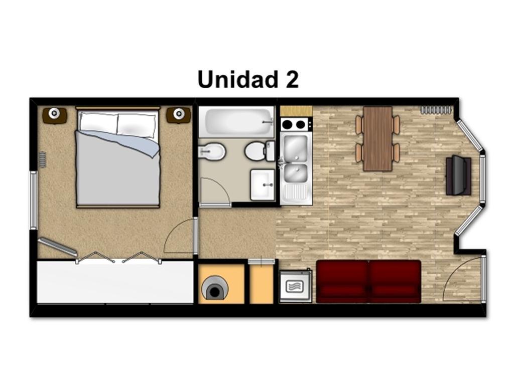 Departamentos Ushuaia Centro By Hotel Austral Kamer foto
